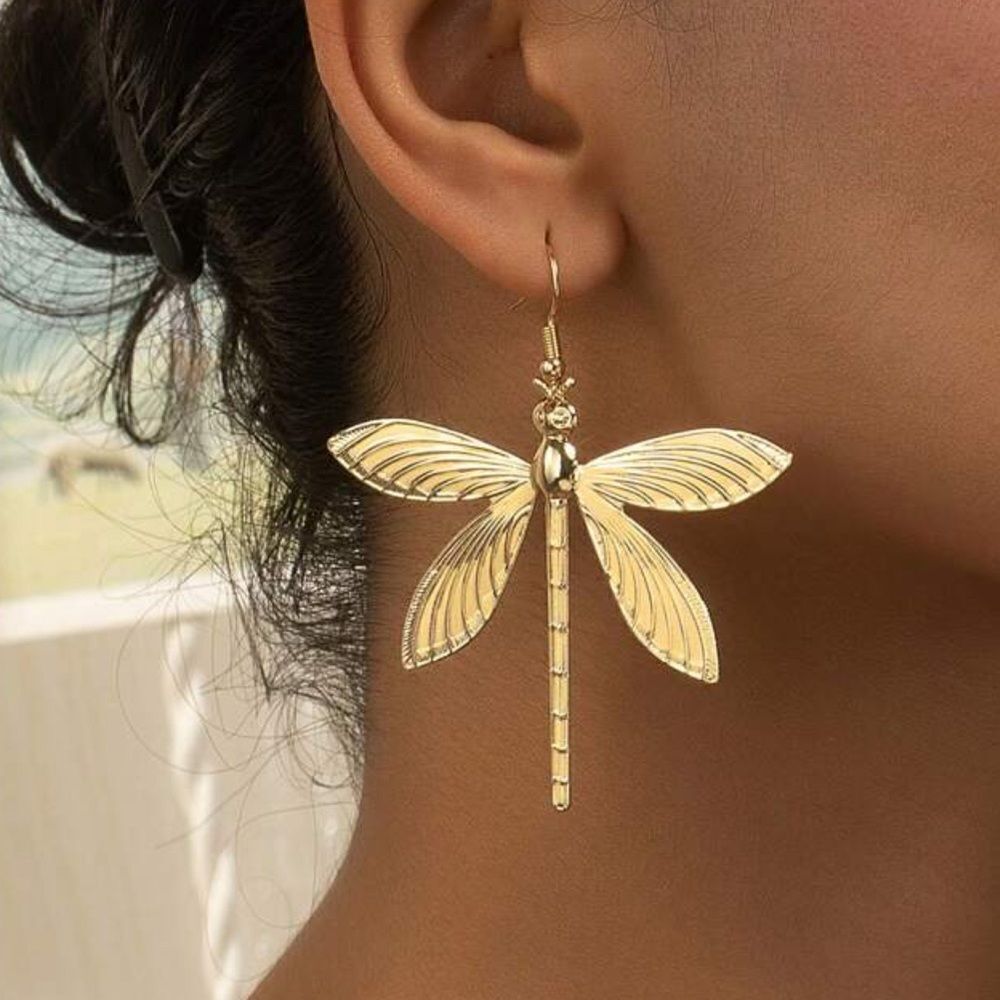 Dragonfly earrings N798